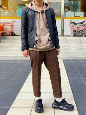 ききさん（メンズ・165cm）の冬コーディネート