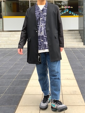 「UNITED TOKYO（ユナイテッドトウキョウ）のアイテム（その他アウター）」を使った、ききさん（メンズ・165cm）の春コーディネート