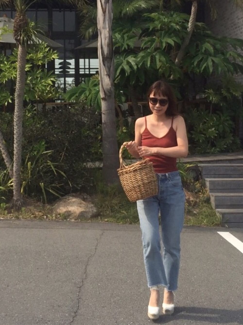 Ron Hermanのキャミソールを使った人気ファッション