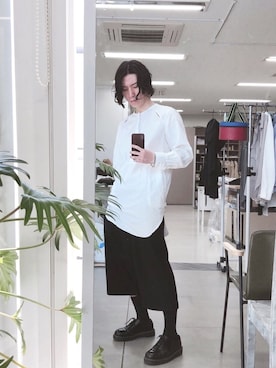 「PRADA（プラダ）のアイテム」を使った、colbayuneさん（メンズ・173cm）の春コーディネート