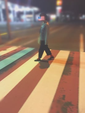 「アイテム（ローファー、グリーン系）」を使った、R   い   nさん（レディース・160cm）の秋コーディネート