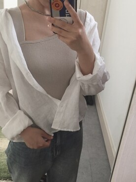 「アイテム（チョーカー）」を使った、あゆさん（レディース・157cm・10代）の夏コーディネート