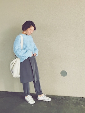 mizさん（レディース・148cm）の冬コーディネート