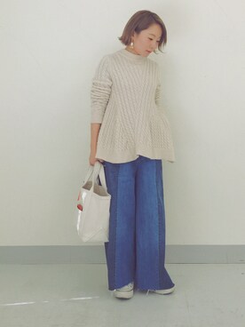 mizさん（レディース・148cm）の冬コーディネート