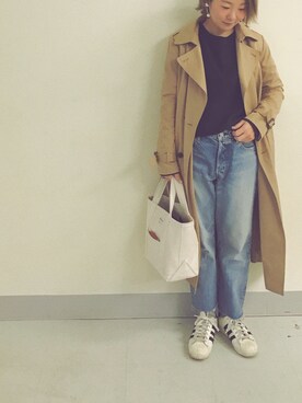 「アイテム（ピアス（両耳用））」を使った、mizさん（レディース・148cm・30代）の冬コーディネート