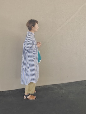 「アイテム（ピアス（両耳用））」を使った、mizさん（レディース・148cm・30代）の春コーディネート