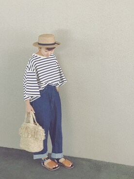 mizさん（レディース・148cm）の夏コーディネート