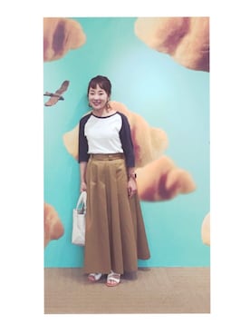 「アイテム（ピアス（両耳用））」を使った、mizさん（レディース・148cm・30代）の夏コーディネート