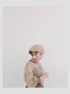 「アイテム（ピアス（両耳用））」を使った、mizさん（レディース・148cm・30代）の夏コーディネート