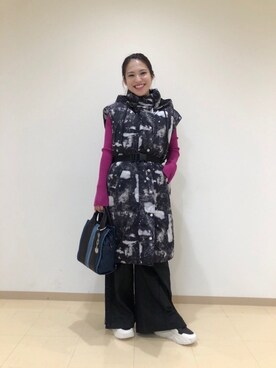 「DIESEL（ディーゼル）のアイテム（その他アウター）」を使った、Yoshiさん（レディース・156cm）の秋コーディネート