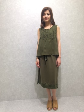 「#summer」｜ROGER AND RAW STAFFさん（レディース・160cm）の夏コーディネート