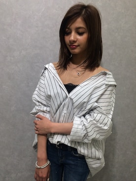 「#spring」｜ROGER AND RAW STAFFさん（レディース・156cm）の夏コーディネート