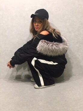 「ROGER AND RAW（ロジャーアンドロウ）のアイテム（ジャケット/アウター）」を使った、ROGER AND RAW STAFFさん（レディース・160cm）の秋コーディネート