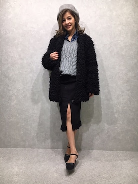 「ROGER AND RAW（ロジャーアンドロウ）のアイテム（ジャケット/アウター）」を使った、ROGER AND RAW STAFFさん（レディース・152cm）の秋コーディネート