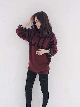 「GGD（ジージーディー）のアイテム」を使った、ROGER AND RAW STAFFさん（レディース・152cm）の秋コーディネート