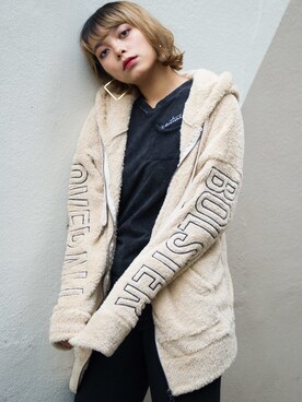 「ROGER AND RAW（ロジャーアンドロウ）のアイテム」を使った、ROGER AND RAW STAFFさん（レディース・160cm）の秋コーディネート