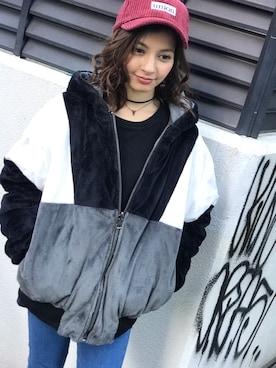 「ROGER AND RAW（ロジャーアンドロウ）のアイテム（ジャケット/アウター）」を使った、ROGER AND RAW STAFFさん（レディース・153cm）の秋コーディネート