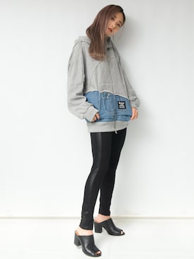 「＃デニム」｜ROGER AND RAW STAFFさん（レディース・160cm）の春コーディネート