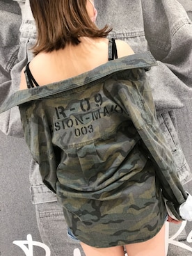「＃デニム」｜ROGER AND RAW STAFFさん（レディース・152cm）の夏コーディネート