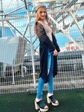 「#レース」｜ROGER AND RAW STAFFさん（レディース・160cm）の秋コーディネート
