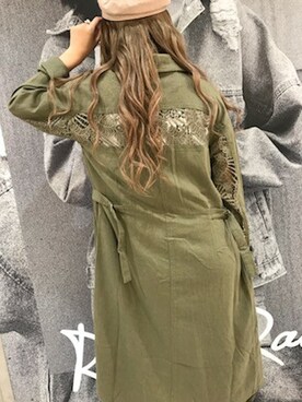 「ROGER AND RAW（ロジャーアンドロウ）のアイテム」を使った、ROGER AND RAW STAFFさん（レディース・160cm）の秋コーディネート