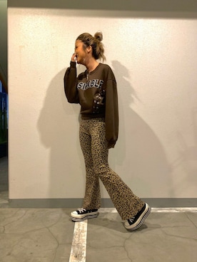 「ROGER AND RAW（ロジャーアンドロウ）のアイテム」を使った、ROGER AND RAW STAFFさん（レディース・160cm）の秋コーディネート