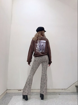 「ROGER AND RAW（ロジャーアンドロウ）のアイテム」を使った、ROGER AND RAW STAFFさん（レディース・160cm）の秋コーディネート