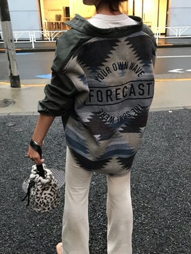 「ROGER AND RAW（ロジャーアンドロウ）のアイテム」を使った、ROGER AND RAW STAFFさん（レディース・158cm）の秋コーディネート