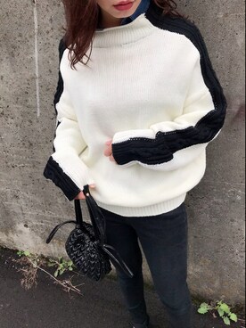 「ROGER AND RAW（ロジャーアンドロウ）のアイテム」を使った、ROGER AND RAW STAFFさん（レディース・160cm）の秋コーディネート