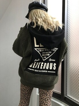 「ROGER AND RAW（ロジャーアンドロウ）のアイテム」を使った、ROGER AND RAW STAFFさん（レディース・160cm）の秋コーディネート