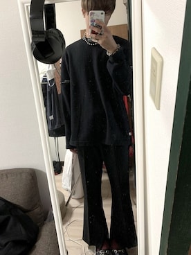 「FITH（フィス）のアイテム（スウェット）」を使った、Gum.さん（メンズ・175cm）の秋コーディネート