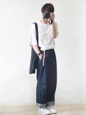 あくてぃーさん（メンズ・171cm）の夏コーディネート