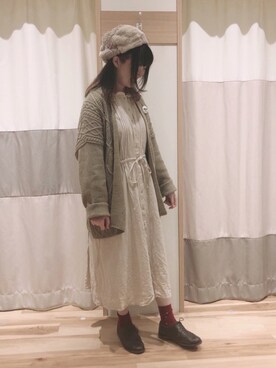 みのりさん(レディース・159cm)の秋コーディネート