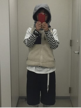 「静岡」｜「アイテム（腕時計）」を使った、Toshiaki Nakamuraさん（メンズ・160cm）の冬コーディネート
