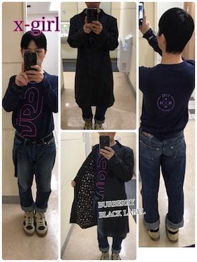 Toshiaki Nakamuraさん（メンズ・160cm）の冬コーディネート