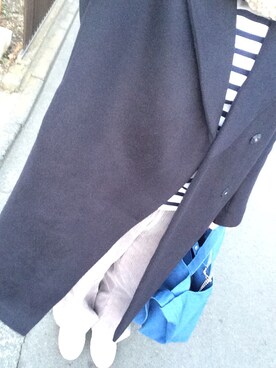 stkさん（レディース・159cm）の冬コーディネート