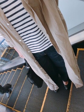 stkさん（レディース・159cm）の春コーディネート