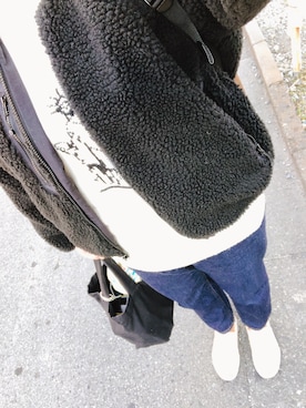 stkさん（レディース・159cm）の冬コーディネート