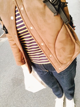 stkさん（レディース・159cm）の春コーディネート