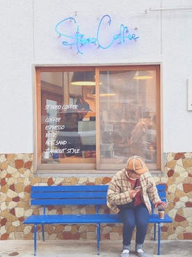 ちーずさん（レディース・159cm）の冬コーディネート