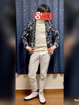 「GGD（ジージーディー）のアイテム（ジャケット/アウター）」を使った、バヤシさん（メンズ・181cm）の冬コーディネート