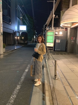 「bluebottlecoffee」｜YUKIさん（レディース・165cm）の春コーディネート
