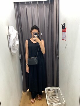 「NookNook（ヌークヌーク）のアイテム」を使った、YUKIさん（レディース・165cm）の夏コーディネート