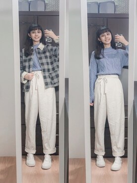 Lu🇹🇼さん(レディース・162cm)の冬コーディネート