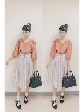 「JELLY BEANS」｜Lu🇹🇼さん（レディース・162cm）の夏コーディネート