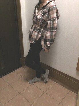 「さむい！」｜なちさん（レディース・170cm）の秋コーディネート