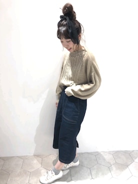 「アイラブCONVERSE」｜sayoさん（レディース・160cm）の秋コーディネート