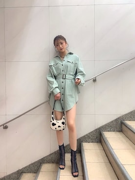 nanaさん（レディース・160cm）の夏コーディネート