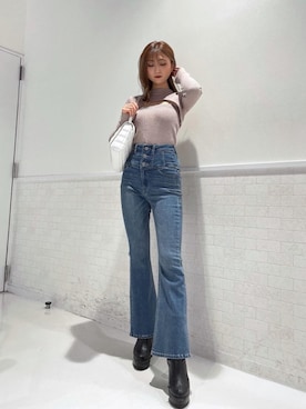 nanaさん（レディース・162cm）の冬コーディネート