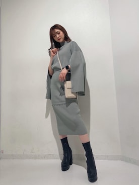 nanaさん（レディース・162cm）の冬コーディネート